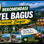 Hotel bagus di puncak