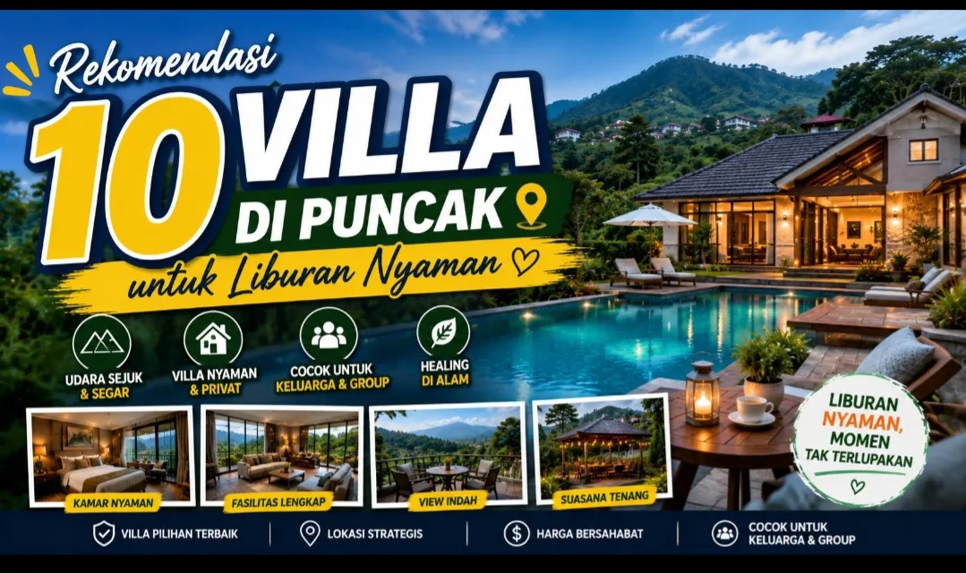 Villa di puncak